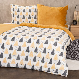 4Home V&aacute;nočn&iacute; povlečen&iacute; mikroflanel Nordic winter