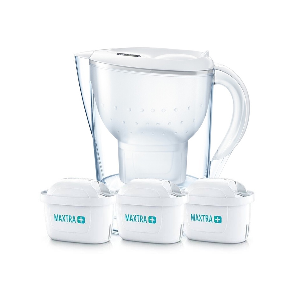 BRITA Marella Memo bílá (vč. 3MX+)  STARTER PACK Brita