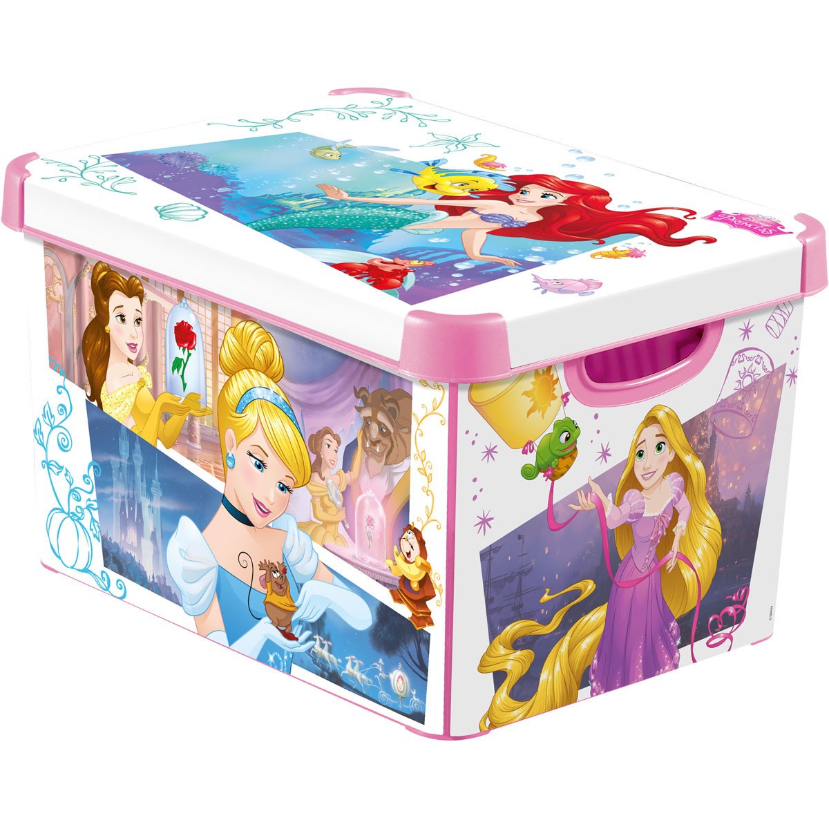 Curver Dekorační úložný box Princezny L