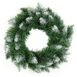 DecoKing Umělý věnec Pola ojíněný