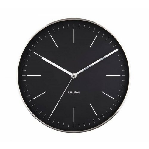 Karlsson 5732BK designové nástěnné hodiny