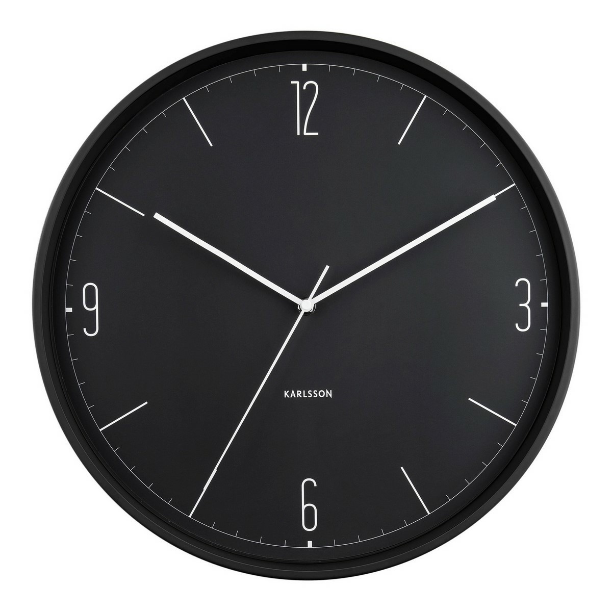 Karlsson 5735BK designové nástěnné hodiny