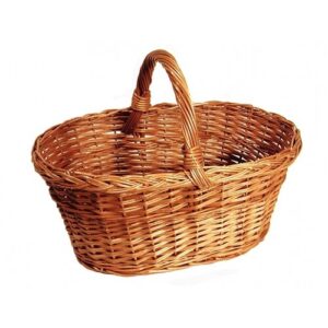 Proutěn&yacute; ko&scaron;&iacute;k na houby 37 x 30 x 29 cm