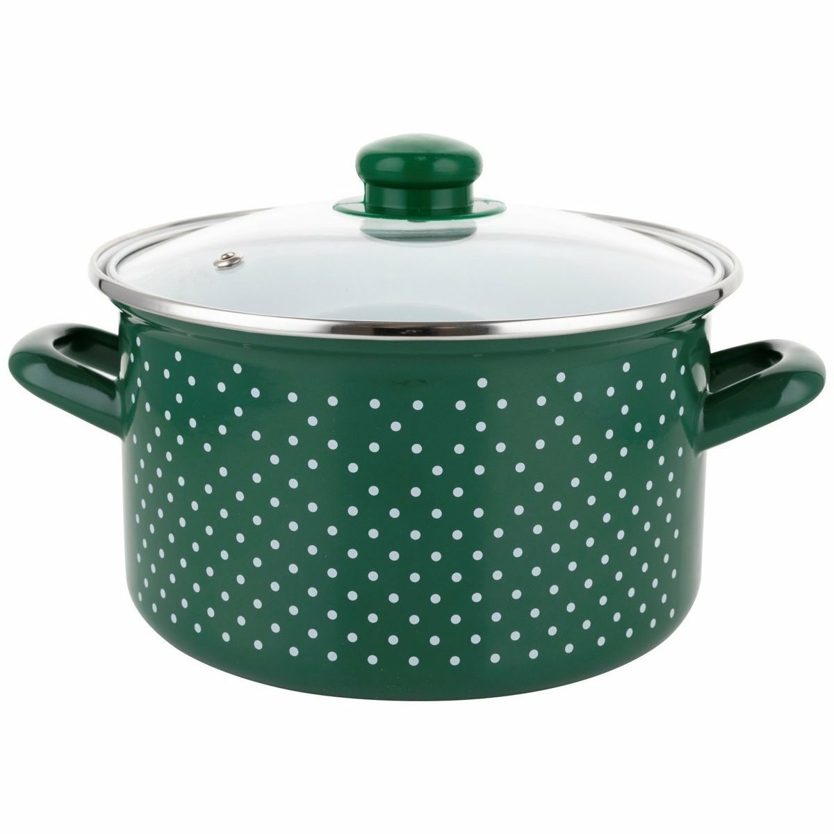 Smaltovaný hrnec RETRO 18 cm