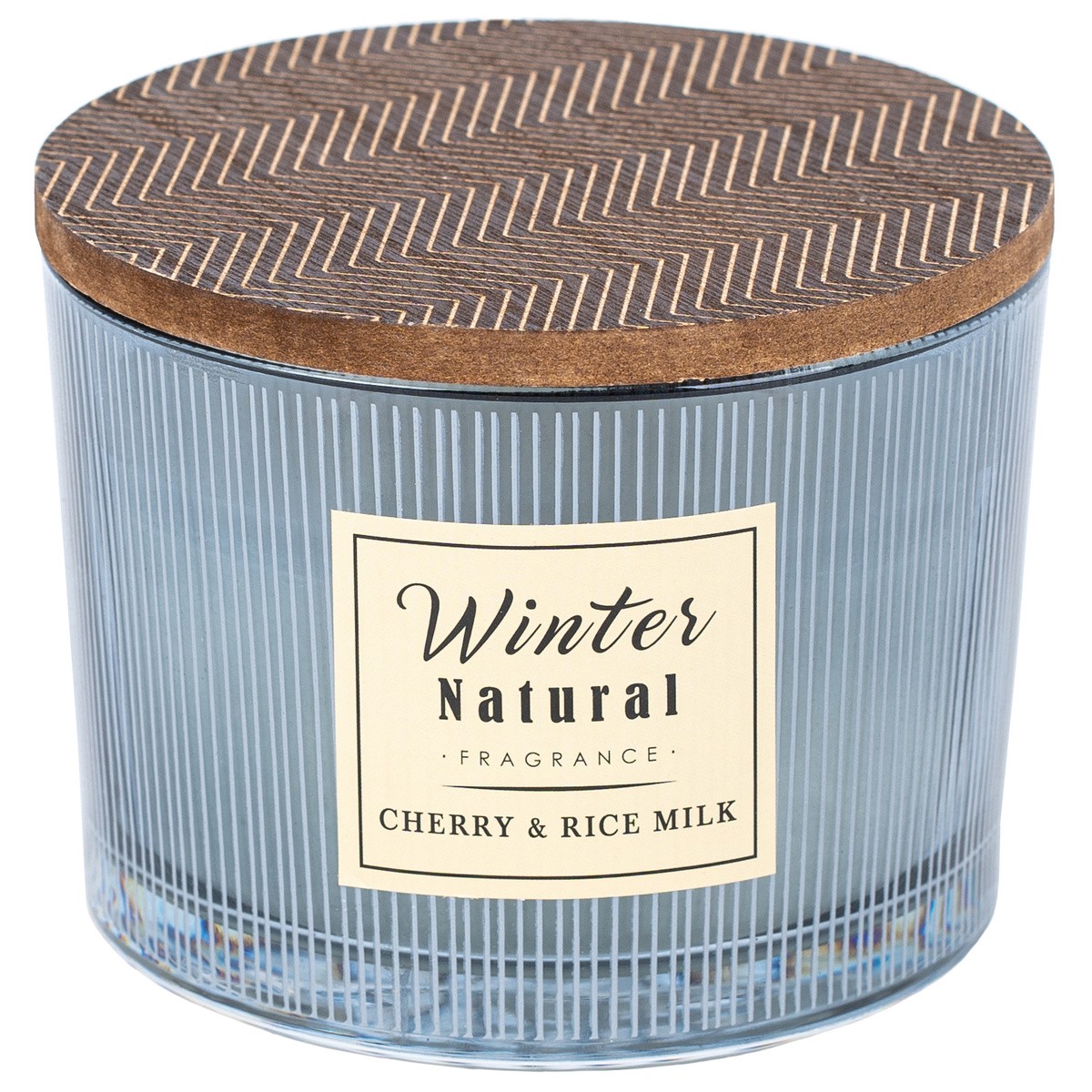 Svíčka ve skle Winter natural Cherry & Rice milk