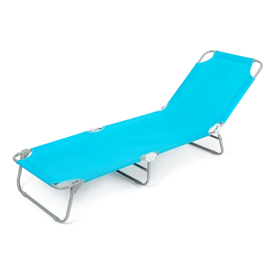 Happy Green Plážové lehátko SUNBAY světle modrá Happy Green