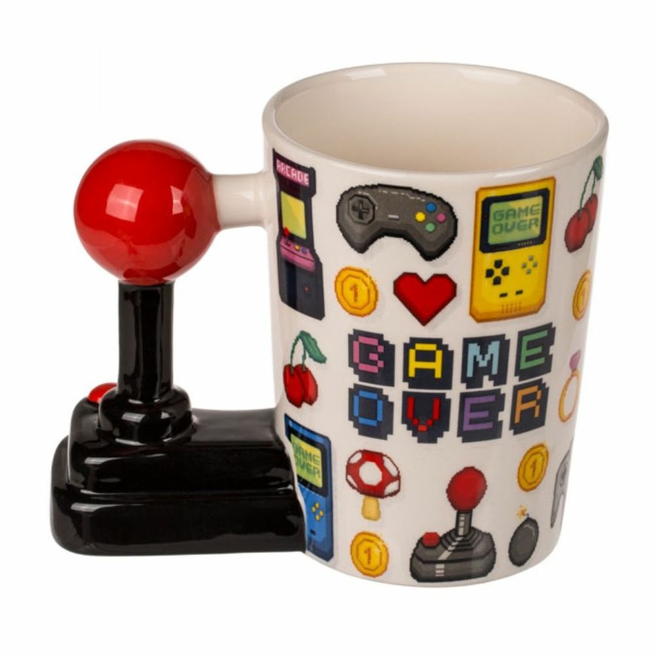 Keramický hrnek Game over s joystickem