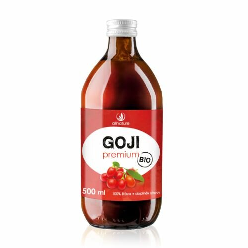 Allnature Goji - Kustovnice čínská Premium BIO 500 ml Allnature