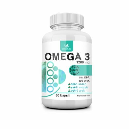 Allnature Omega 3 60 cps. Allnature