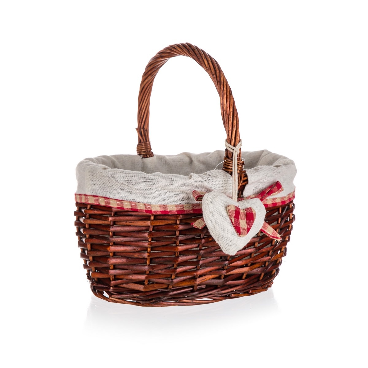 Home Decor Proutěný košík s držadlem Classic