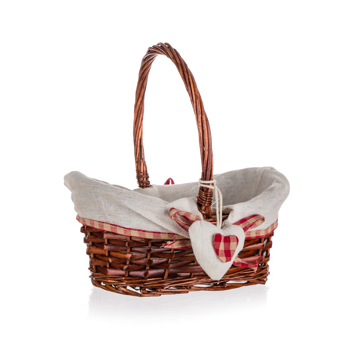 Home Decor Proutěný košík s držadlem Classic