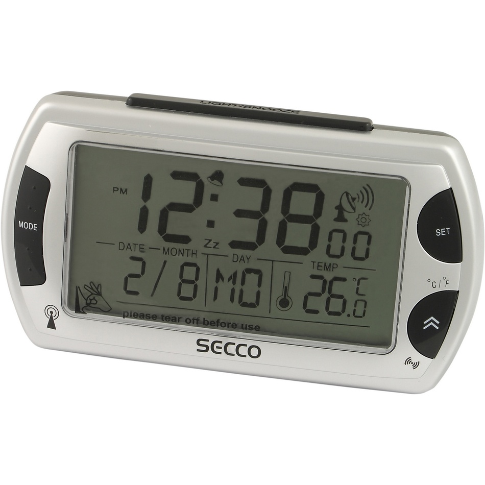SECCO S R358RC-01 Digitální budík Secco