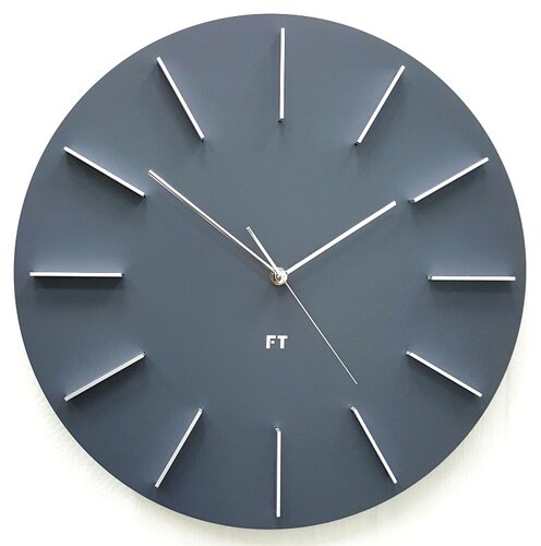 Future Time FT2010GY Round grey Designové Future Time