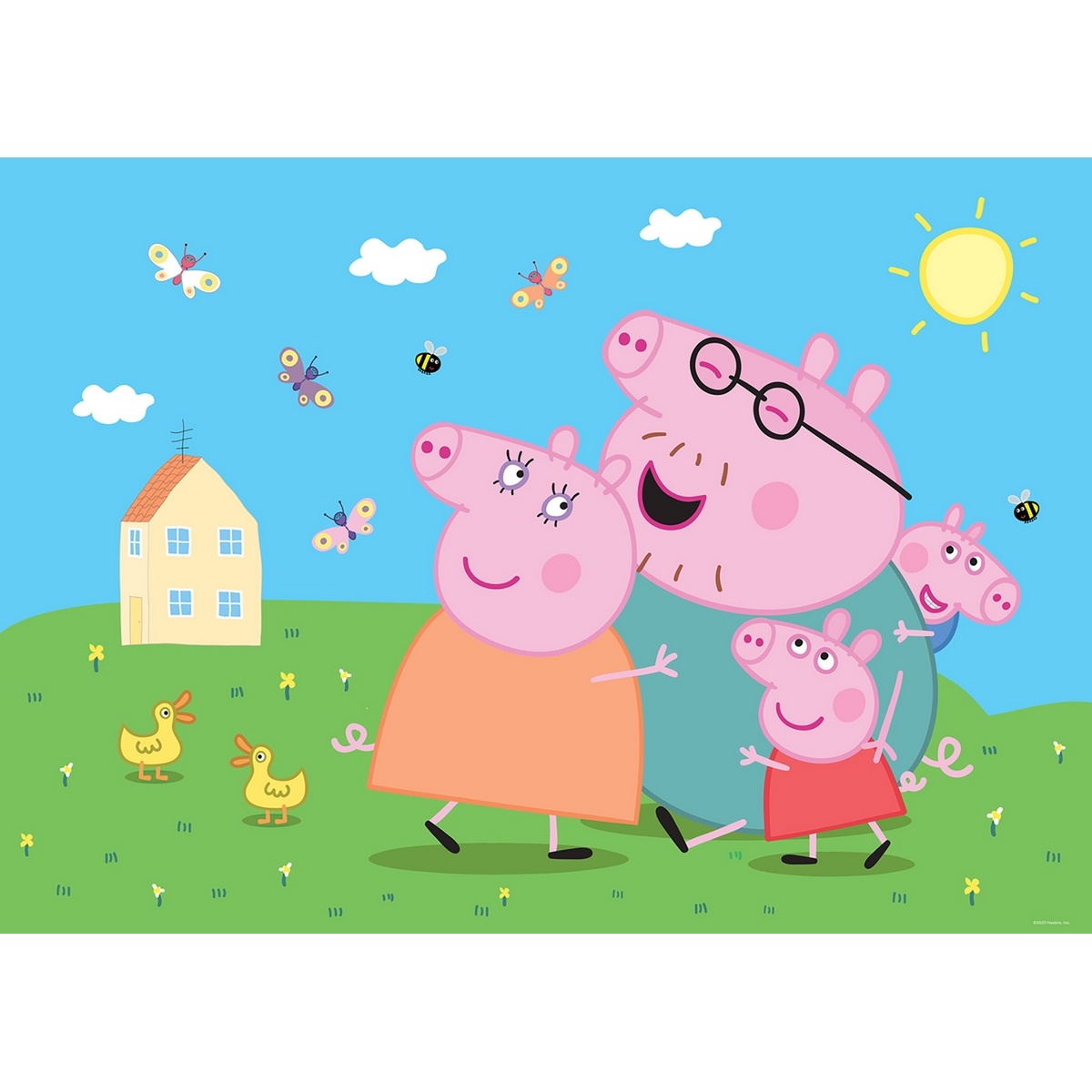 Dětská fototapeta Pepa Pig 252 x 182 cm