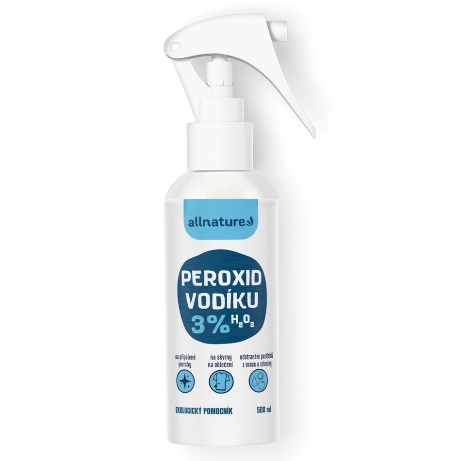 Allnature Peroxid vodíku 3% - 500 ml Allnature