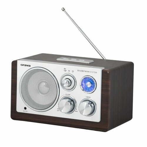 Orava RR-29 B retro rádio Orava