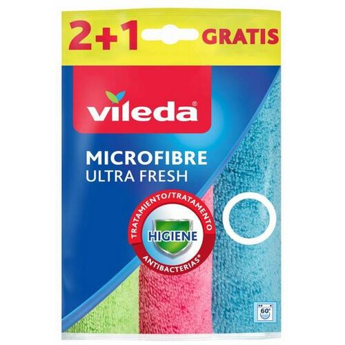 Vileda mikrohadřík Ultra Fresh 2+1 ks Vileda