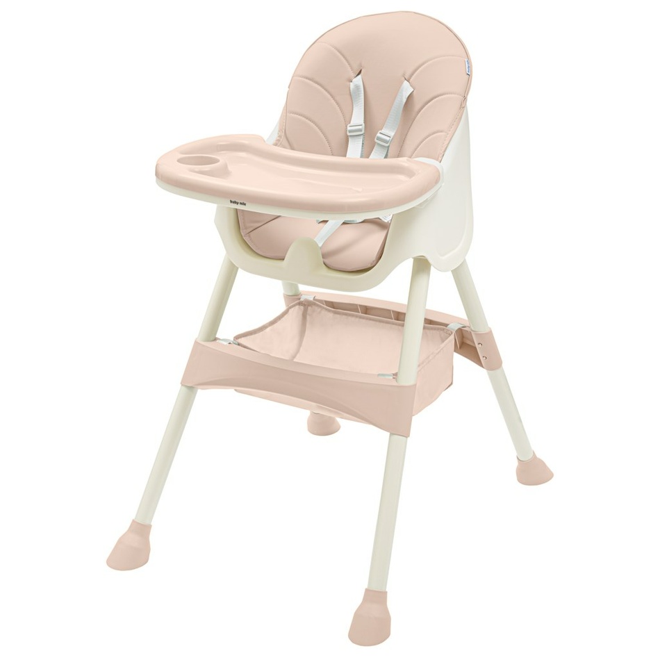 Baby Mix Jídelní stolička Nora růžová
