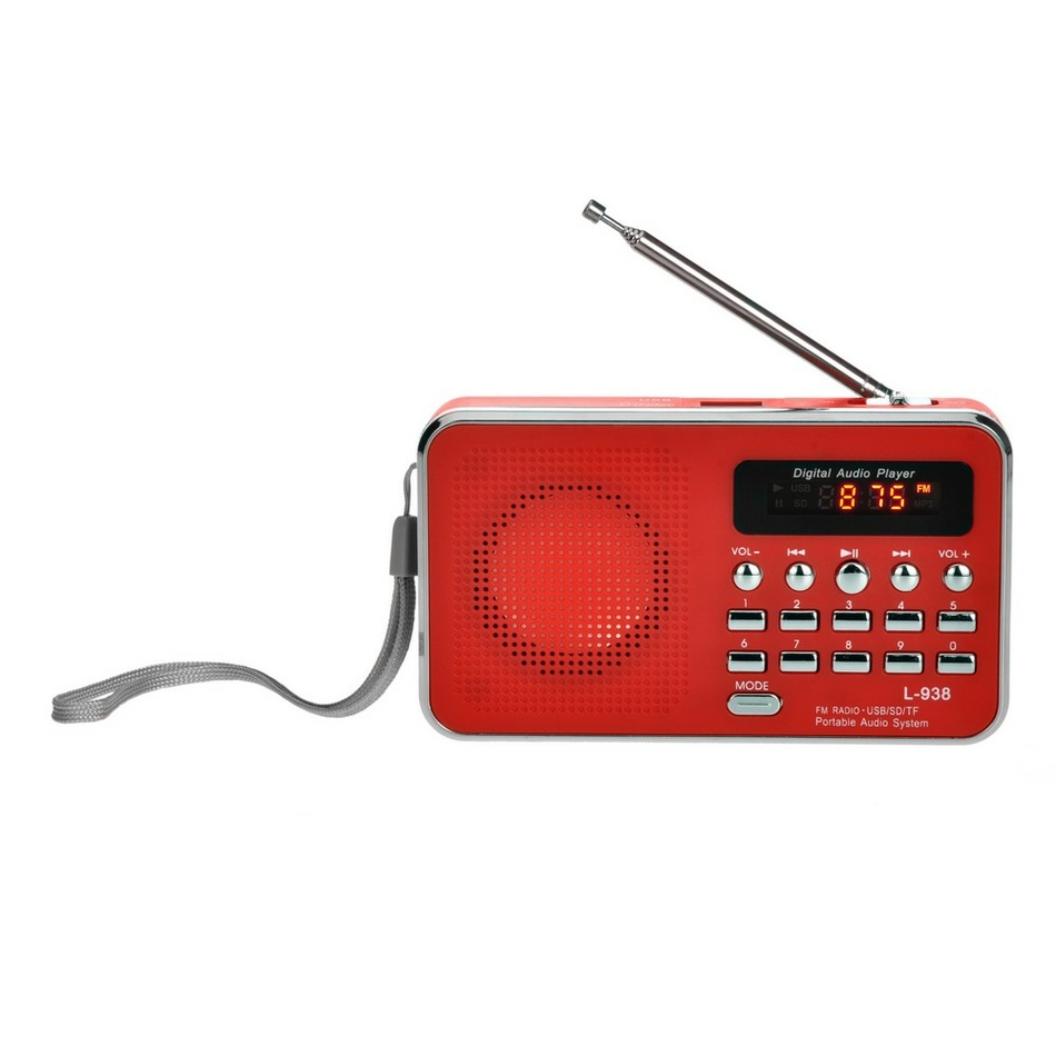 Bravo Rádio Sam B-6039 - Červená Bravo