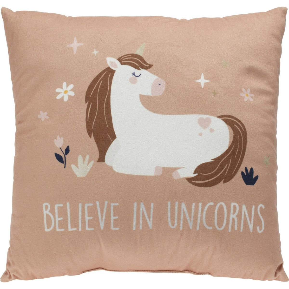 Dětský polštář Unicorn dream béžová