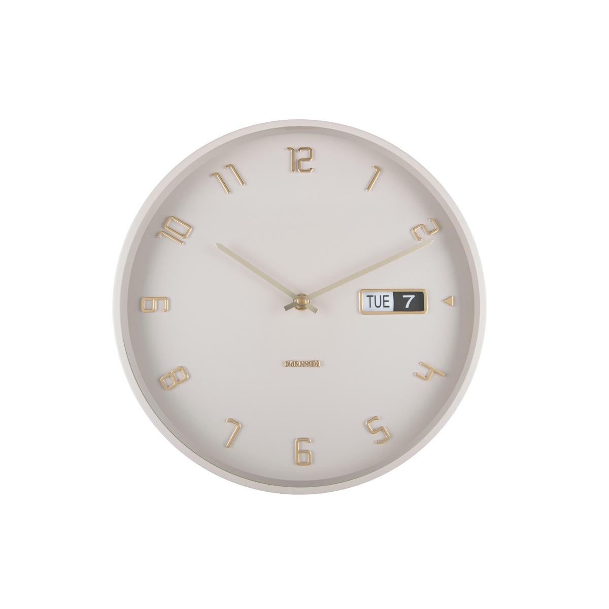 Karlsson 5953WG designové nástěnné hodiny 30 cm Karlsson