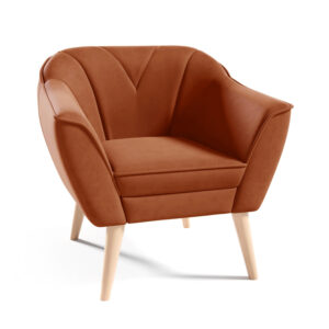 Křeslo FLORA 204 Oranžov&aacute;