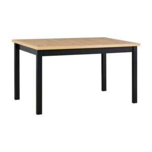 J&iacute;deln&iacute; stůl ALBA 2M - dub artisan/čern&eacute; nohy