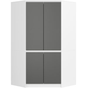 Rohov&aacute; &scaron;atn&iacute; skř&iacute;ň S100 4D CLP - b&iacute;l&aacute;/&scaron;ed&aacute;