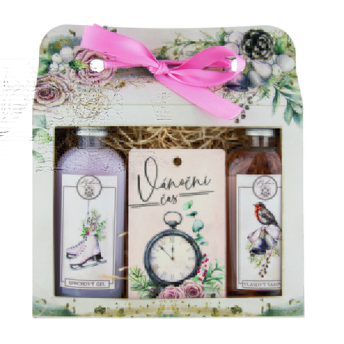 Bohemia Gifts Vánoční kosmetická sada Šípek a růže Bohemia Gifts