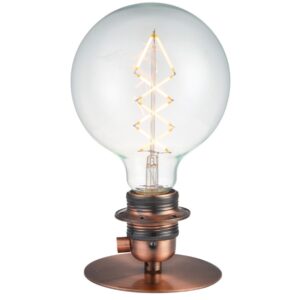 Měděn&aacute; kovov&aacute; n&aacute;stěnn&aacute;/stoln&iacute; lampa Halo Design Combi 7 cm