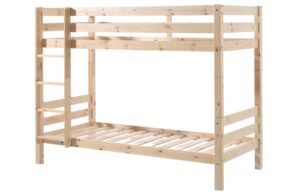 Vy&scaron;&scaron;&iacute; borovicov&aacute; dvoupatrov&aacute; postel Vipack Pino 90 x 200 cm