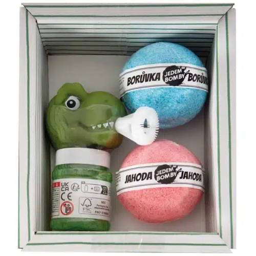 Bohemia Gifts Dětská kosmetická sada s bublifukem DINO Bohemia Gifts