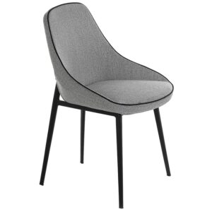 &Scaron;ed&aacute; čalouněn&aacute; j&iacute;deln&iacute; židle Angel Cerd&aacute; No. 4082