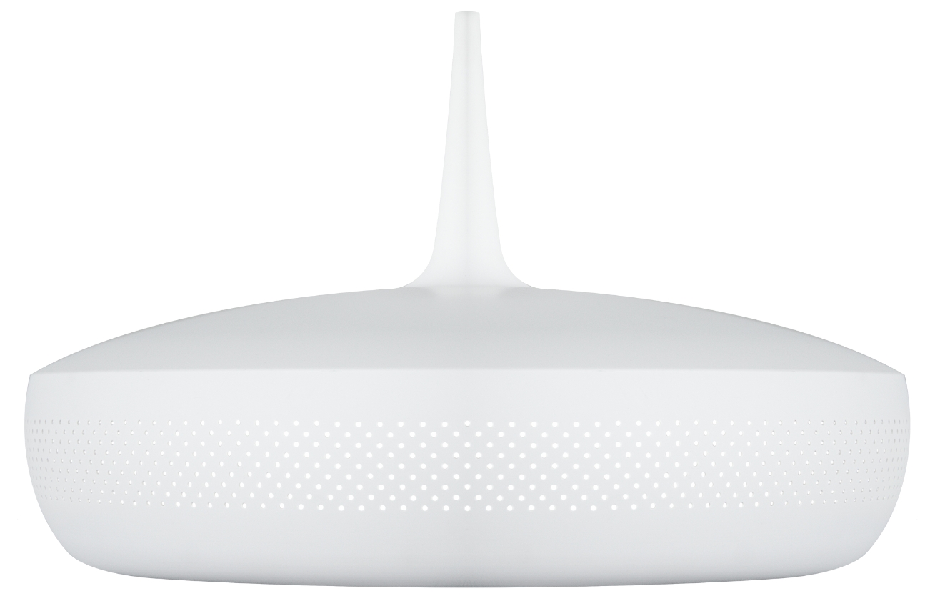 Umage Bílé kovové závěsné stínidlo Clava Dine 43 cm