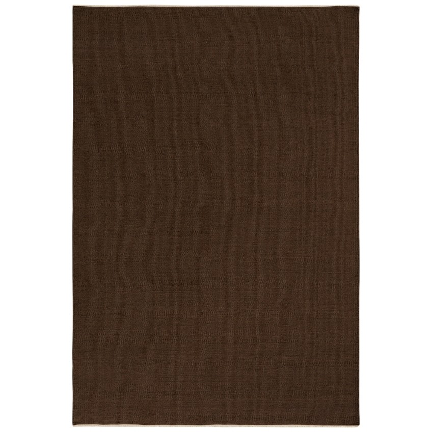 Jotex Tmavě hnědý koberec ROW 160 x 230 cm