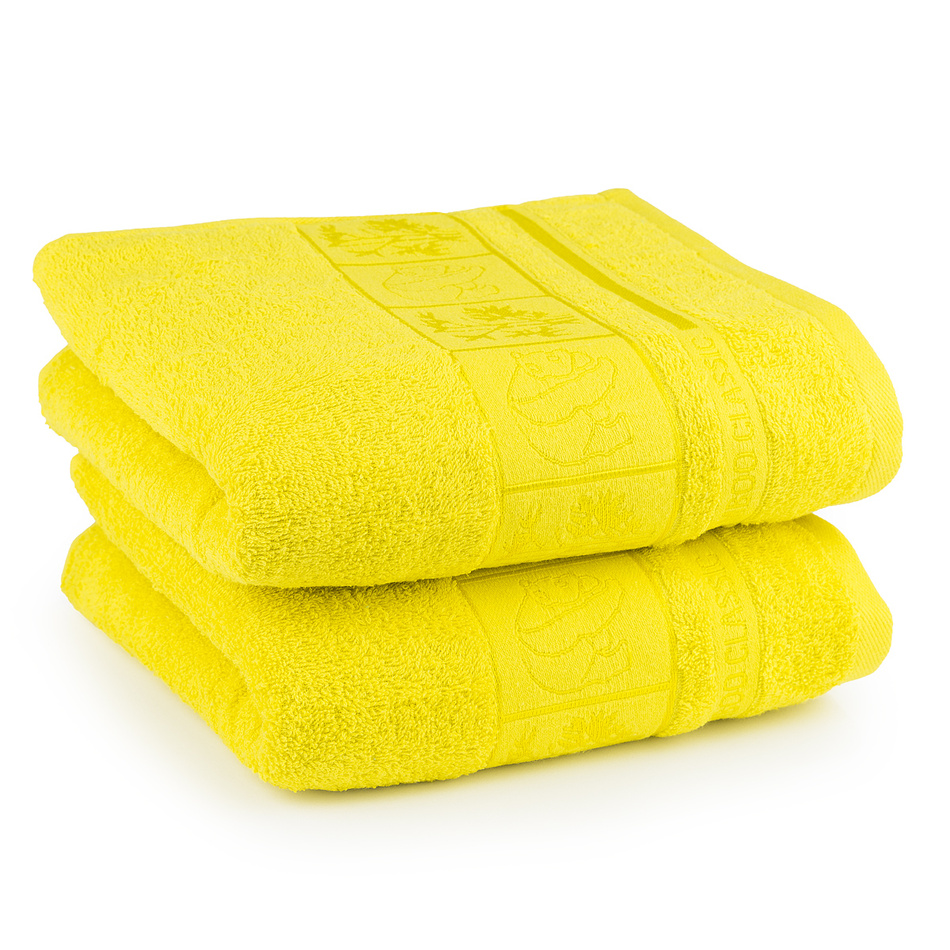 4Home ručník Bamboo Exclusive žlutá
