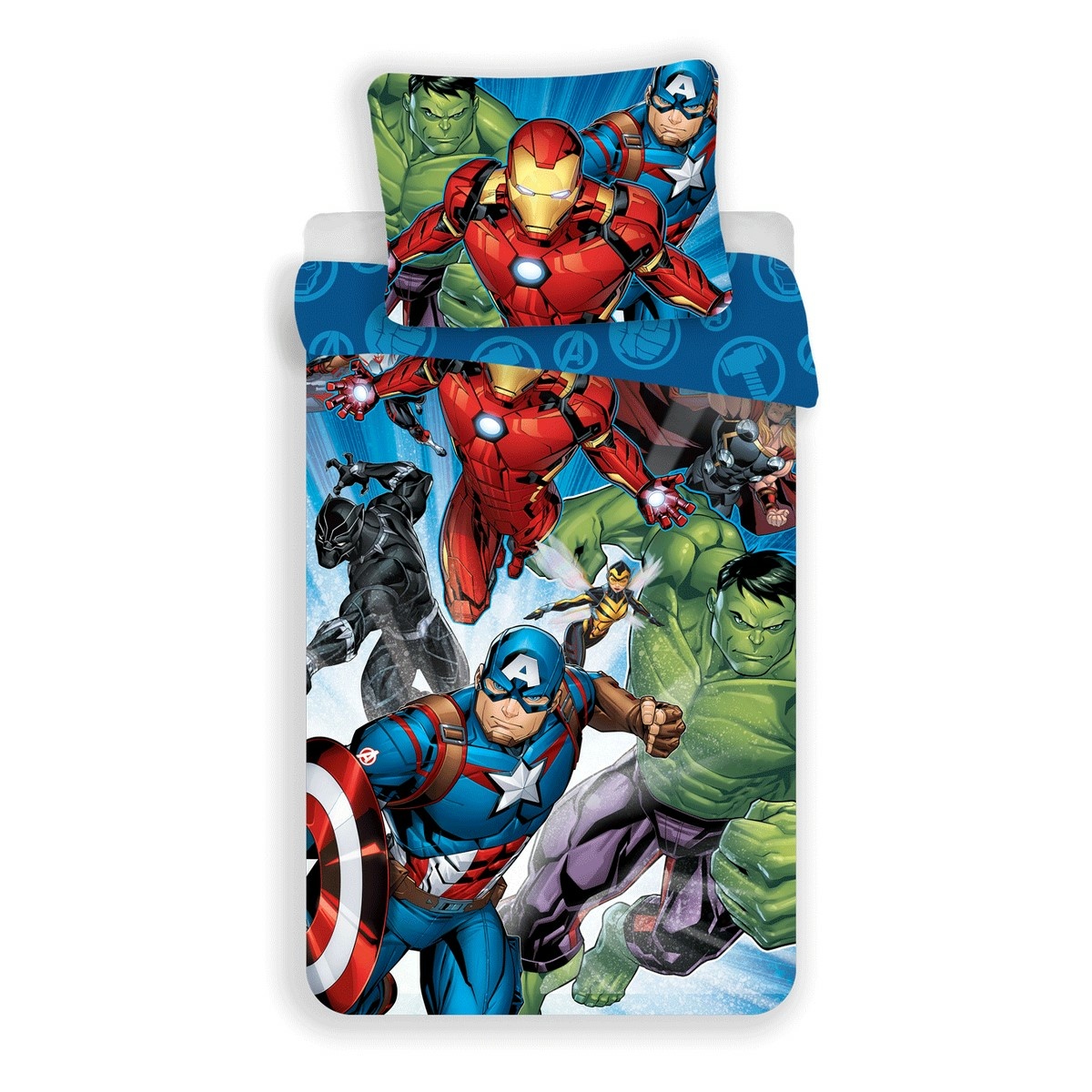Jerry Fabrics Bavlněné povlečení Avengers Brands 02
