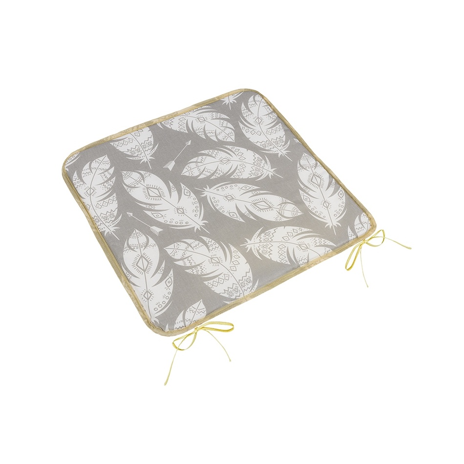 Bellatex Sedák Adéla hladký Pírka šedá