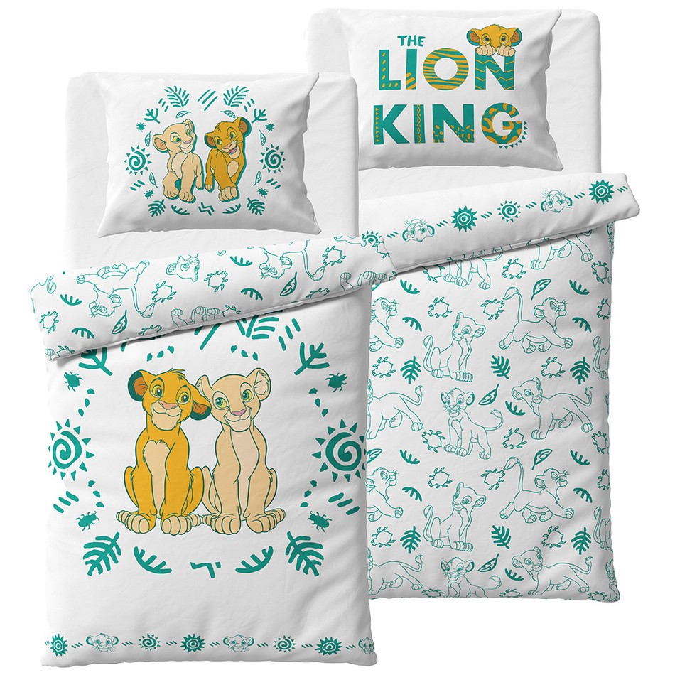 Dětské povlečení Lví Král Simba a Nala