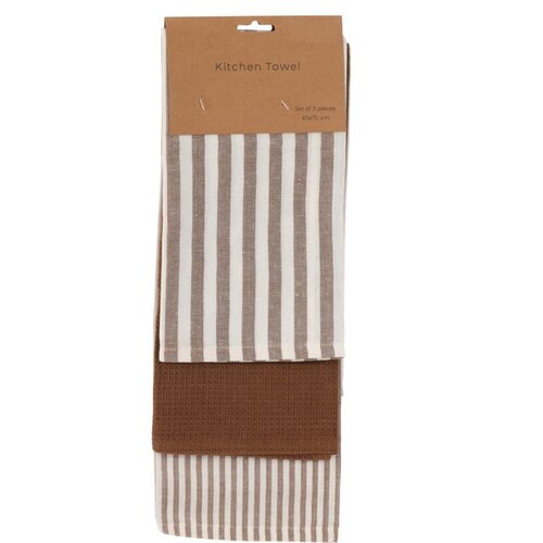 Kuchyňská utěrka tmavě hnědá