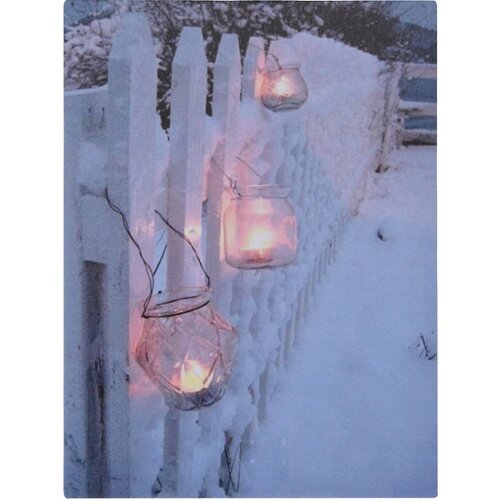 LED obraz na plátně Shining Lantern