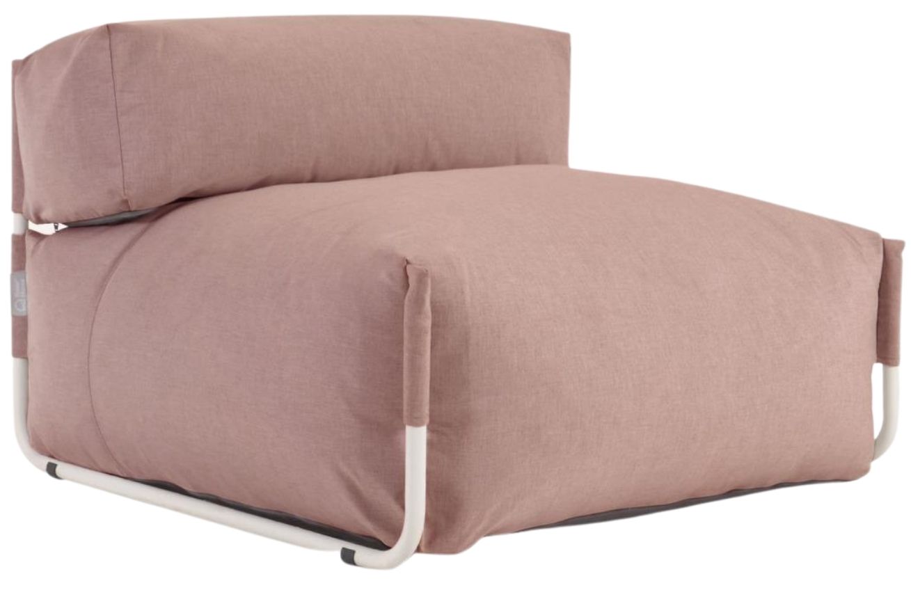 Kave Home Zahradní modul s opěradlem Square 101 x 101 cm