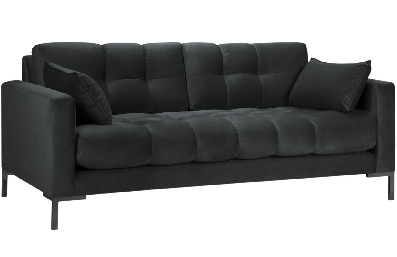 Micadoni Sametová pohovka Mamaia 152 cm