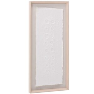 Abstraktn&iacute; obraz Kave Home Olvin 94 x 44 cm