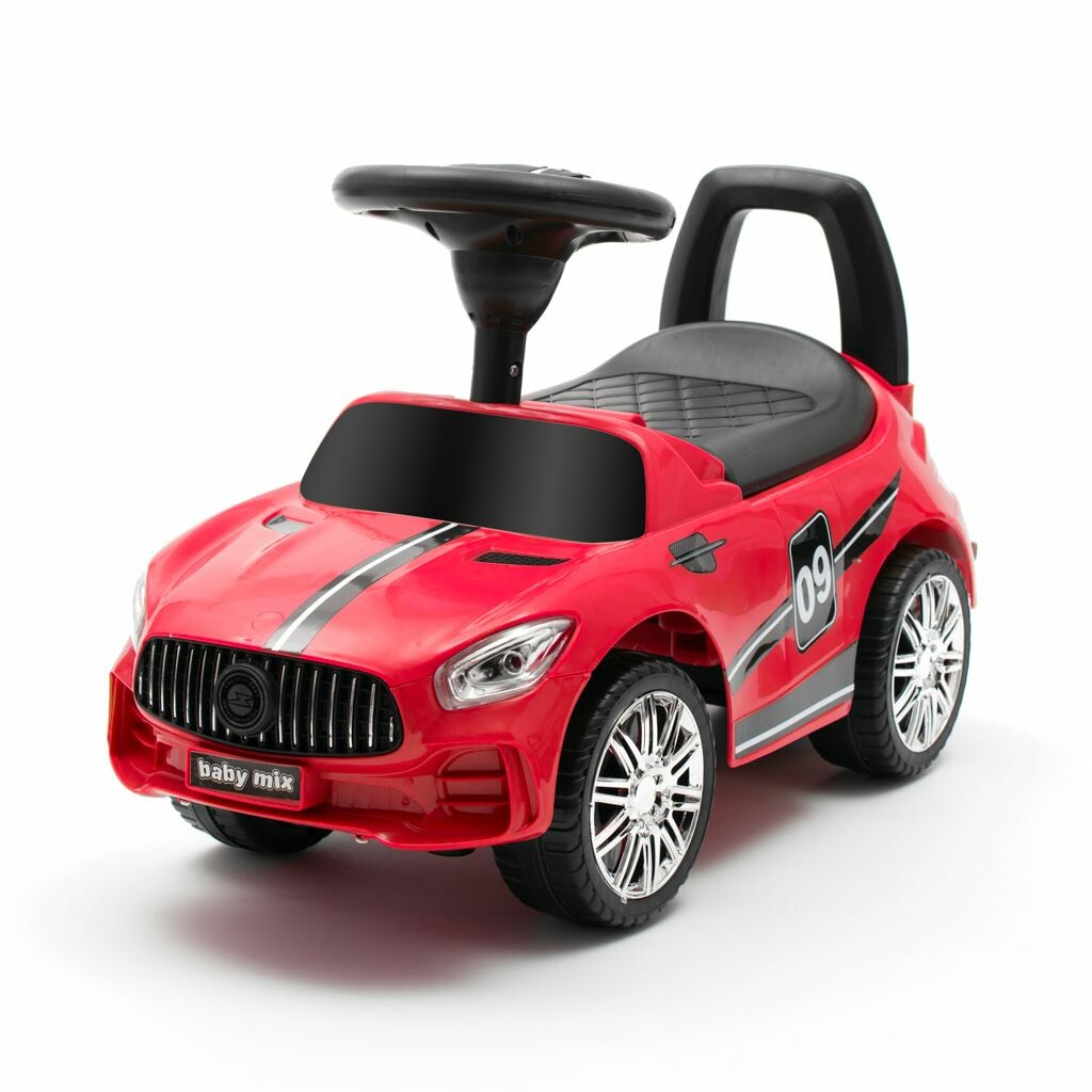 Dětské odrážedlo se zvukem Baby Mix RACER červené Baby Mix
