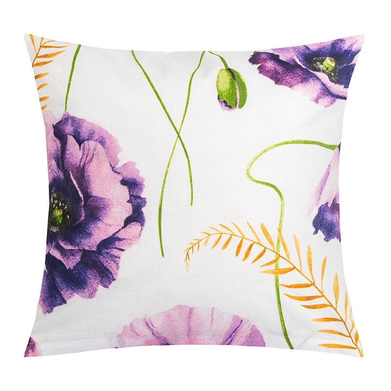 Bellatex Povlak na polštářek Květ fialová