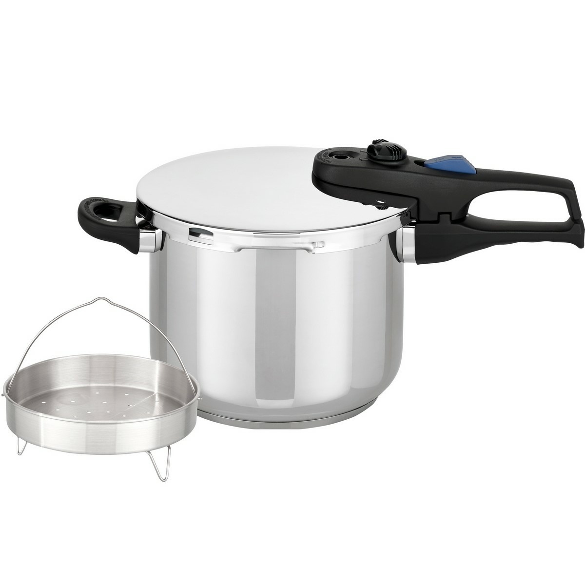 Elo 99266 Tlakový hrnec s napařovacím košíkem Praktika XL 6 l Elo