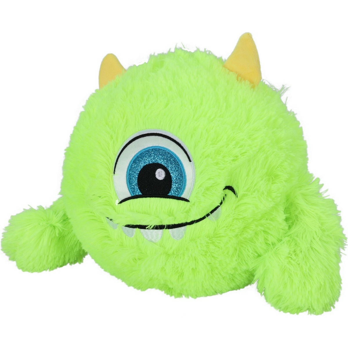 Nafukovací chlupatý míč Monster žlutá