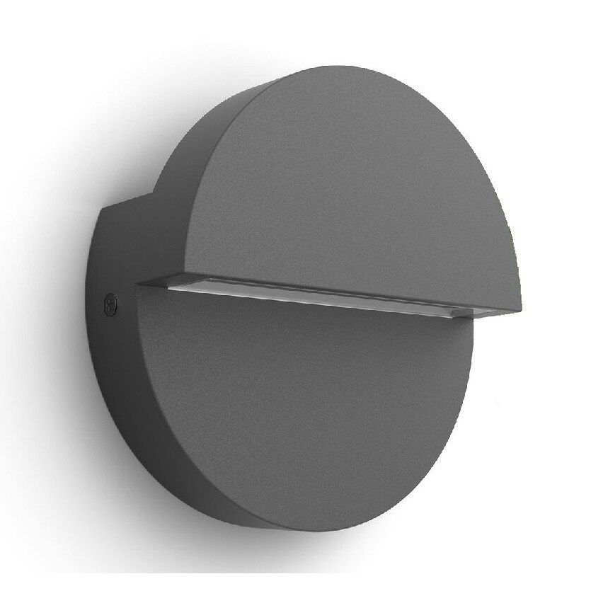 Philips Valor UltraEfficient venkovní nástěnné LED svítidlo antracit