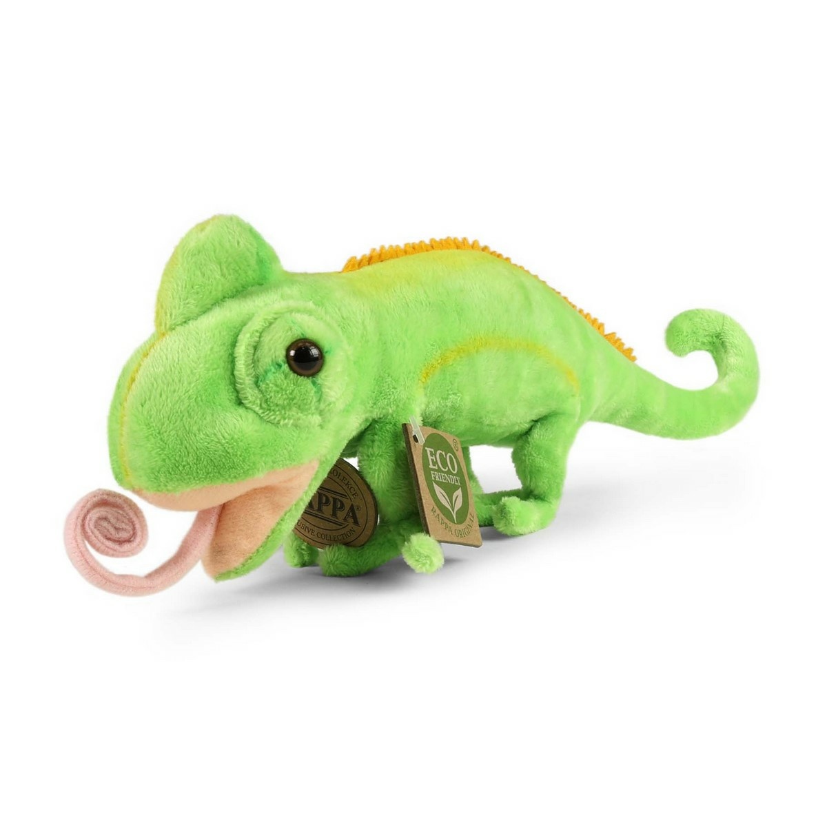 Rappa Plyšový chameleon 30 cm ECO - FRIENDLY Rappa